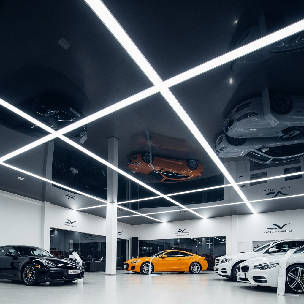 Referenzprojekt Autokongress – Lichtdecken